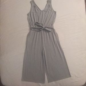 Time and True jumpsuit in a small grey